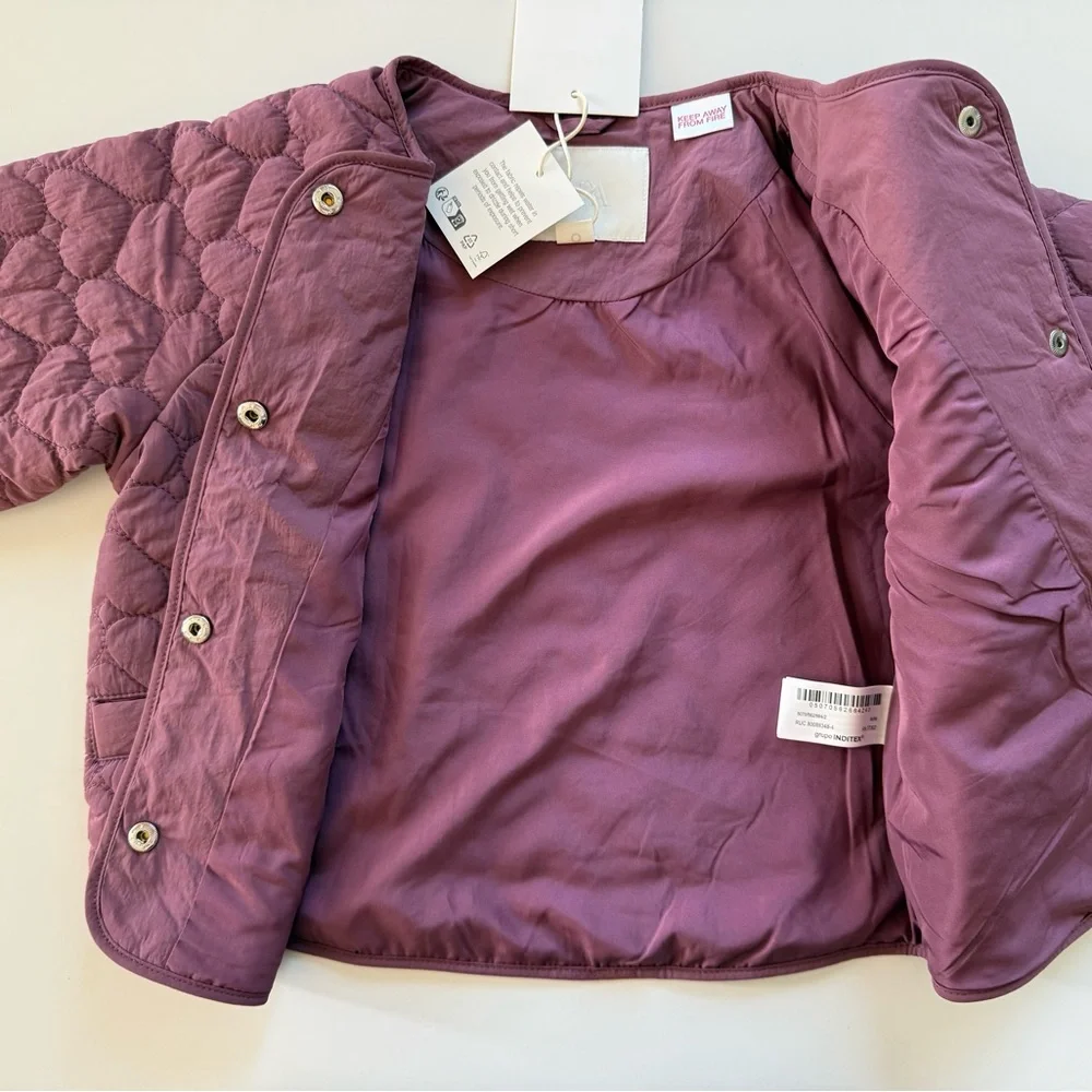 ZARA WATER REPELLENT LABEL PADDED JACKET - Picture 4 of 4